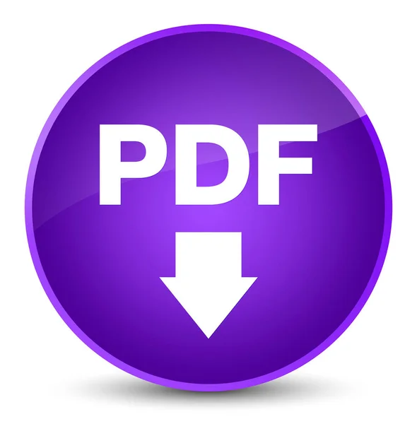 PDF download icon elegant purple round button