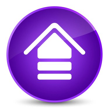 Kutsal kişilerin resmi zarif mor yuvarlak düğme upload