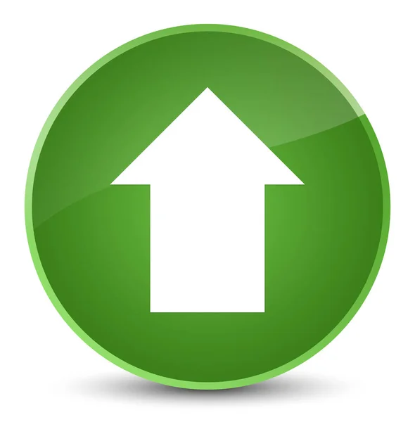 Upload arrow icon elegant soft green round button