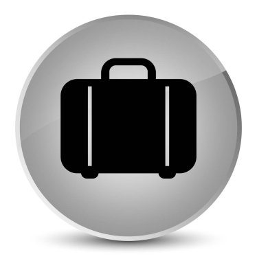 Çanta kutsal kişilerin resmi zarif beyaz yuvarlak düğme