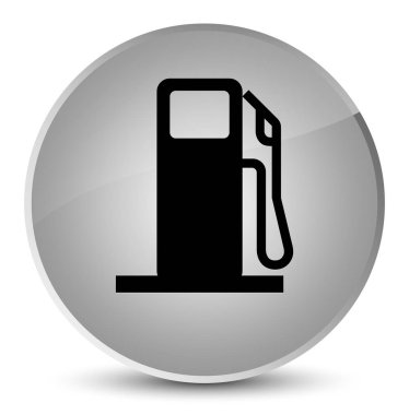 Yakıt dağıtıcı kutsal kişilerin resmi zarif beyaz yuvarlak düğme