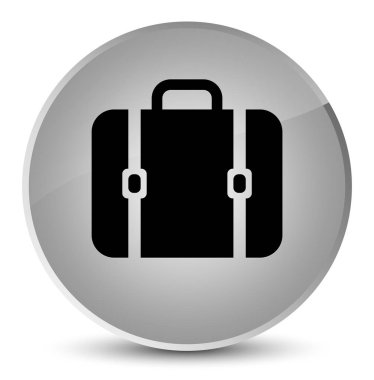 Çanta kutsal kişilerin resmi zarif beyaz yuvarlak düğme