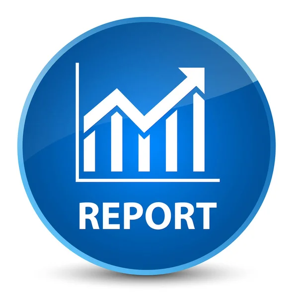 Report (statistics icon) elegant blue round button
