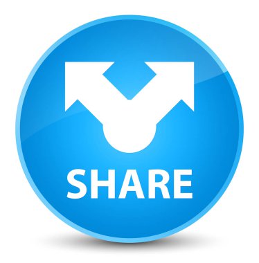 Zarif mavi düğme mavi paylaşmak