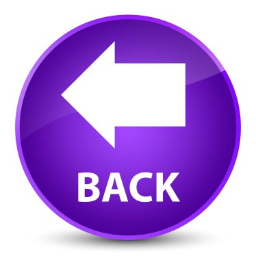 Geri zarif mor yuvarlak düğmesi