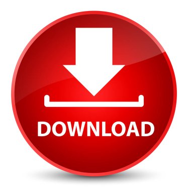 Zarif kırmızı yuvarlak düğmesini indir