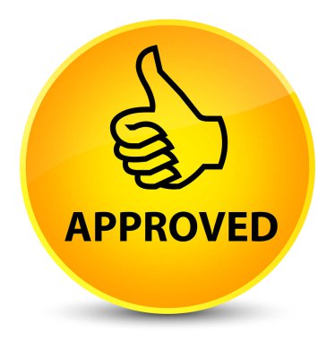 (Simge Yaşasın) zarif sarı yuvarlak düğmesi onaylı