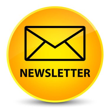 Bülten zarif sarı yuvarlak düğmesi