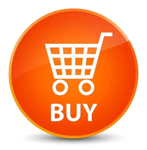 Buy elegant orange round button — Stock Photo, Image