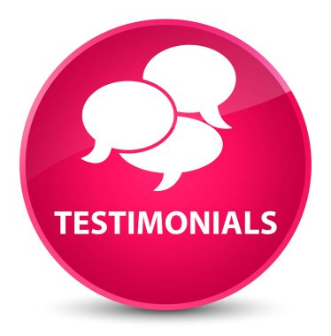 Görüşler (yorum simgesi) zarif pembe yuvarlak düğmesi