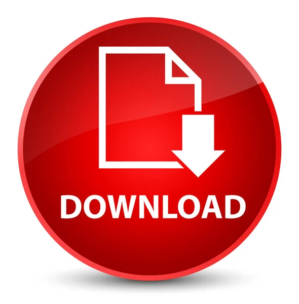 Download (document icon) elegant red round button