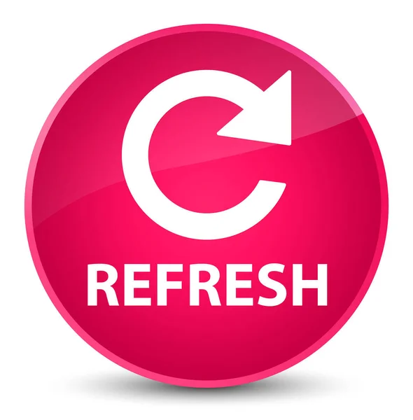 Refresh (rotate arrow icon) elegant pink round button