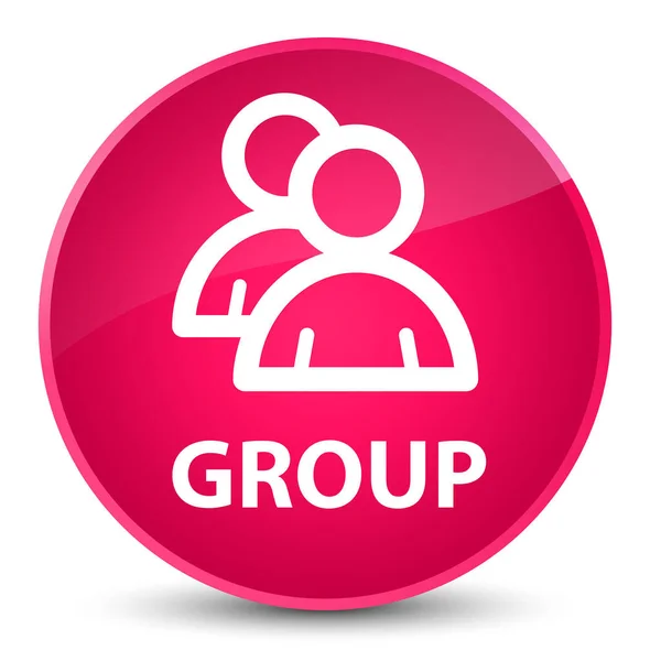 Grupo elegante botão redondo rosa — Fotografia de Stock