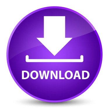 Zarif mor yuvarlak düğmesini indir