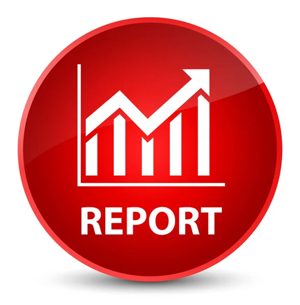 Report (statistics icon) elegant red round button