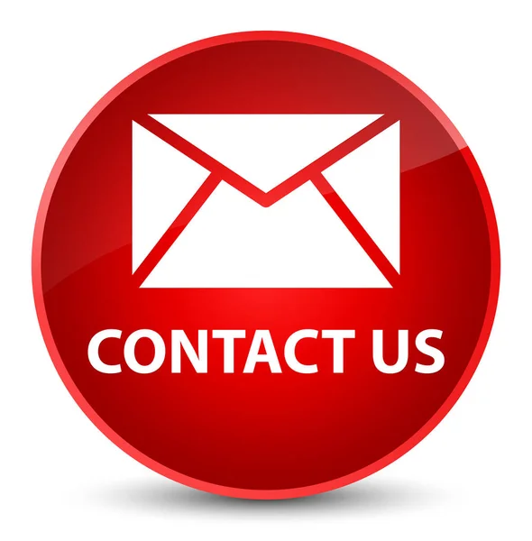 Contact us (email icon) elegant red round button