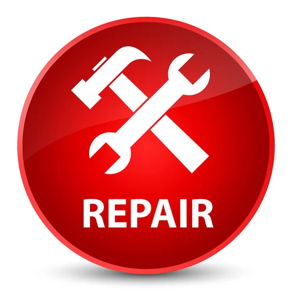 Elegante rode ronde knop Repair (pictogram hulpprogramma's) — Stockfoto