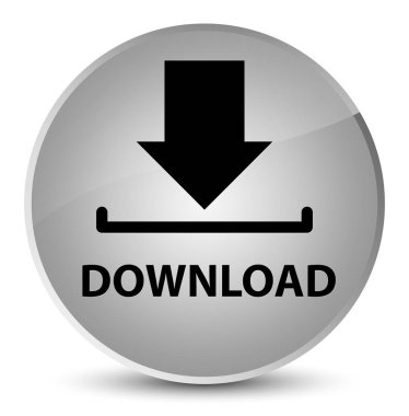 Zarif beyaz yuvarlak düğmesini indir