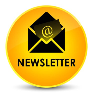 Bülten zarif sarı yuvarlak düğmesi