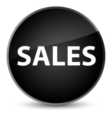 Satış zarif siyah yuvarlak düğmesi