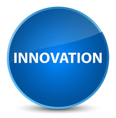 Yenilik zarif mavi yuvarlak düğmesi