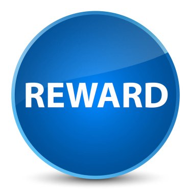 Ödül zarif mavi yuvarlak düğmesi