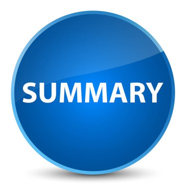 Özet zarif mavi yuvarlak düğmesi