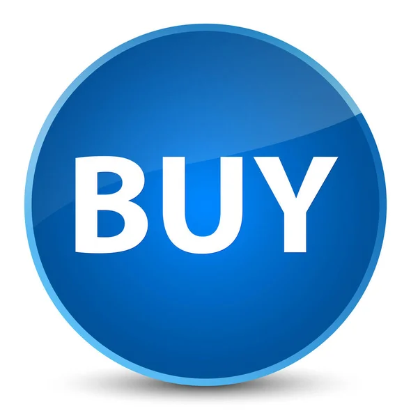 Buy elegant blue round button — Stock Photo, Image