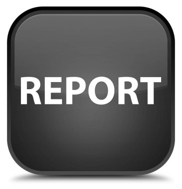 Rapor özel siyah kare düğme