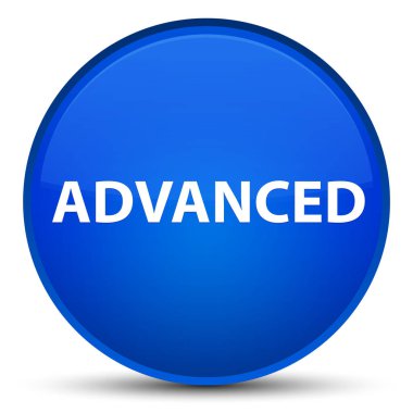 Gelişmiş özel mavi yuvarlak düğmesi