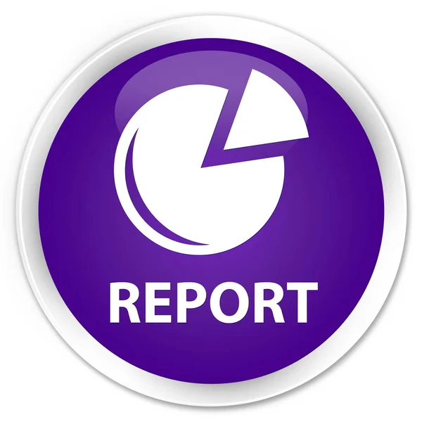 Report (graph icon) premium purple round button