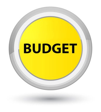 Bütçe ana sarı yuvarlak düğmesi