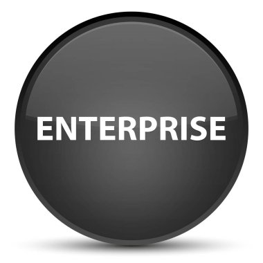 Kurumsal özel siyah yuvarlak düğmesi