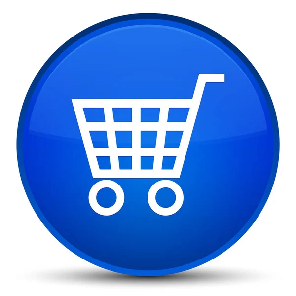 Ecommerce icon special blue round button — Stock Photo, Image