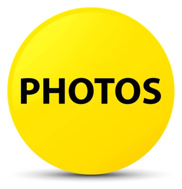 Fotoğraflar sarı düğme yuvarlak