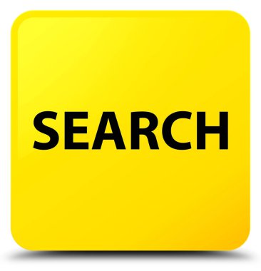 Arama sarı kare düğme