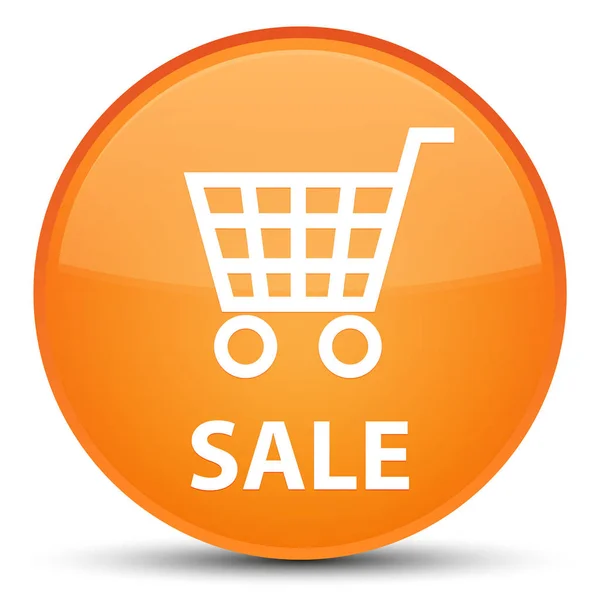 Sale special orange round button — Stock Photo, Image