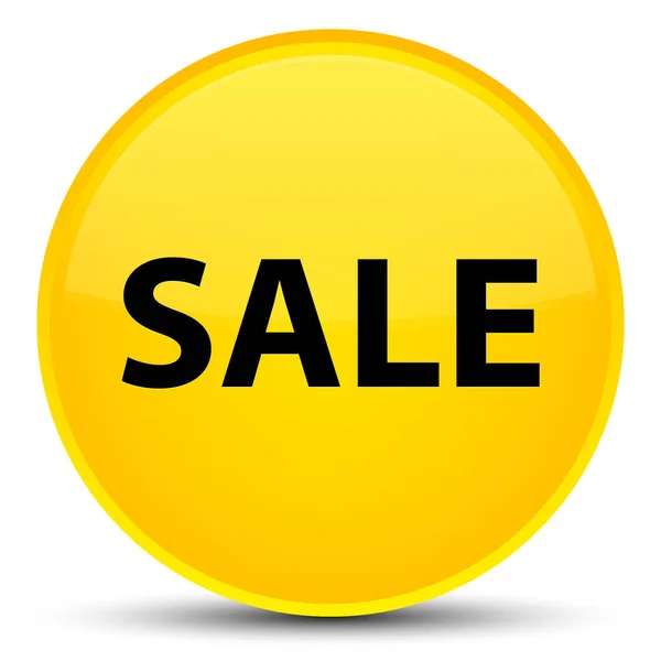 Sale special yellow round button — Stock Photo, Image