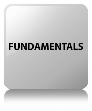 Temelleri beyaz kare düğme