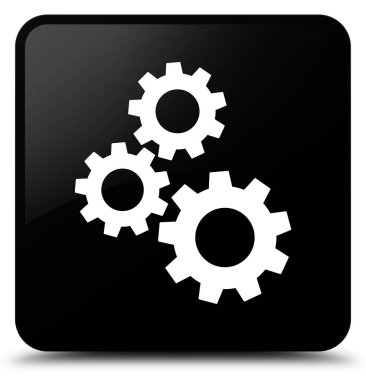 Gears'ın kutsal kişilerin resmi siyah kare düğme