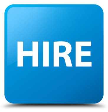 Kiralık camgöbeği mavi kare düğme