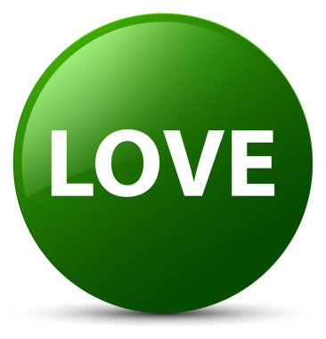 Aşk düğme yeşil