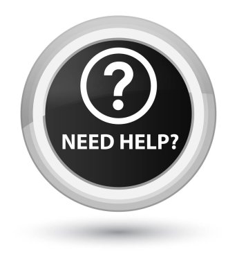 Yardım (soru simgesi) siyah yuvarlak düğmeye Başbakan