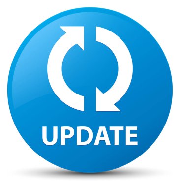 Camgöbeği mavi yuvarlak düğmesini güncelleştir