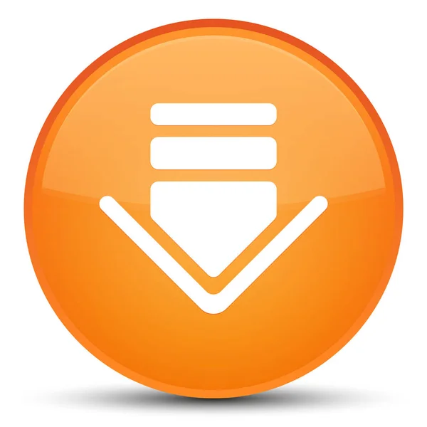 Descargar icono especial naranja botón redondo — Foto de Stock