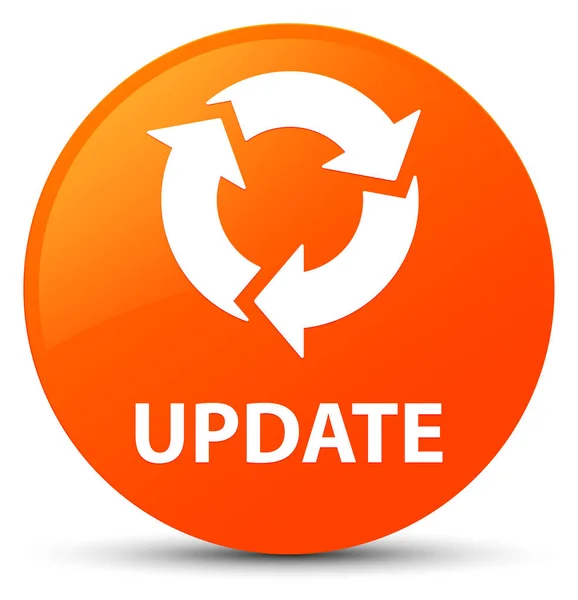 Update (refresh icon) orange round button
