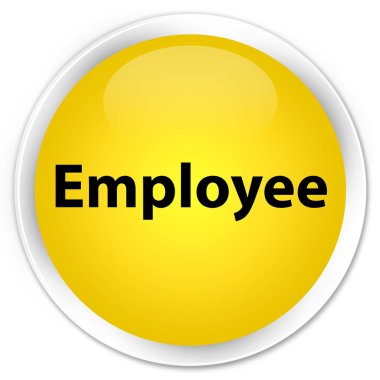 Çalışan sigorta primi sarı yuvarlak düğmesi