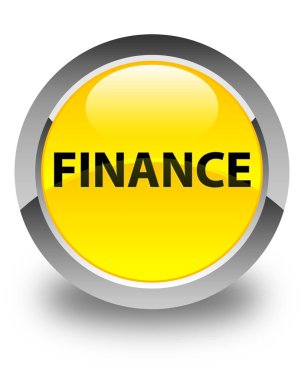 Finans parlak düğme sarı