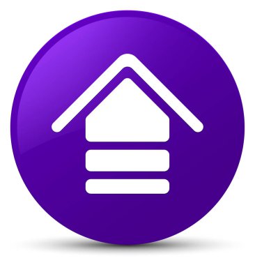 Simge düğmesini mor upload