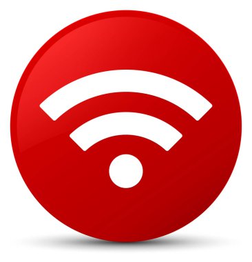 WiFi simgesi kırmızı yuvarlak düğmesi